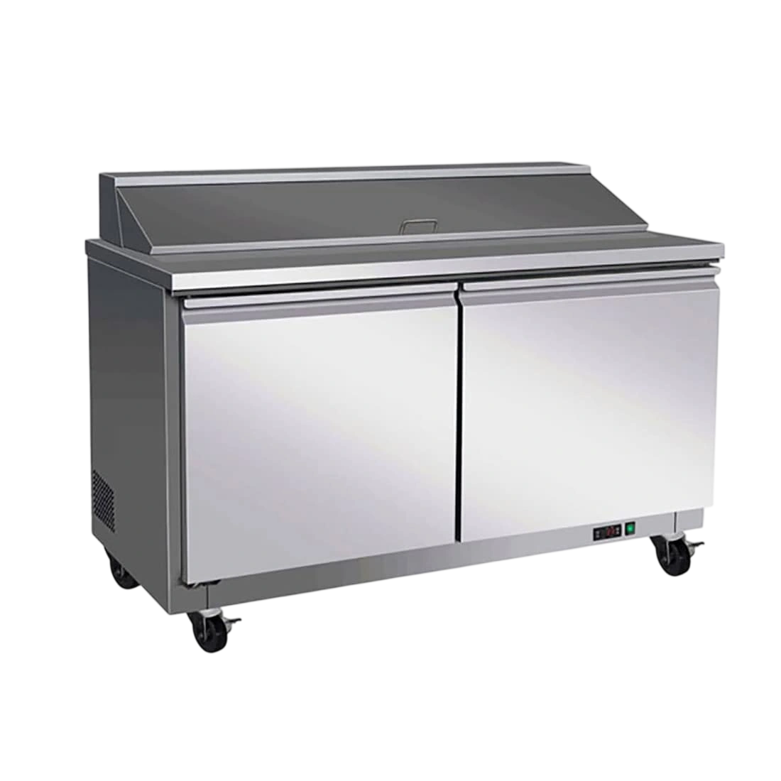 Thermaster TSB1555 Two-Door Pizza Prep Bench Fridge – 527L commercial kitchen equipment