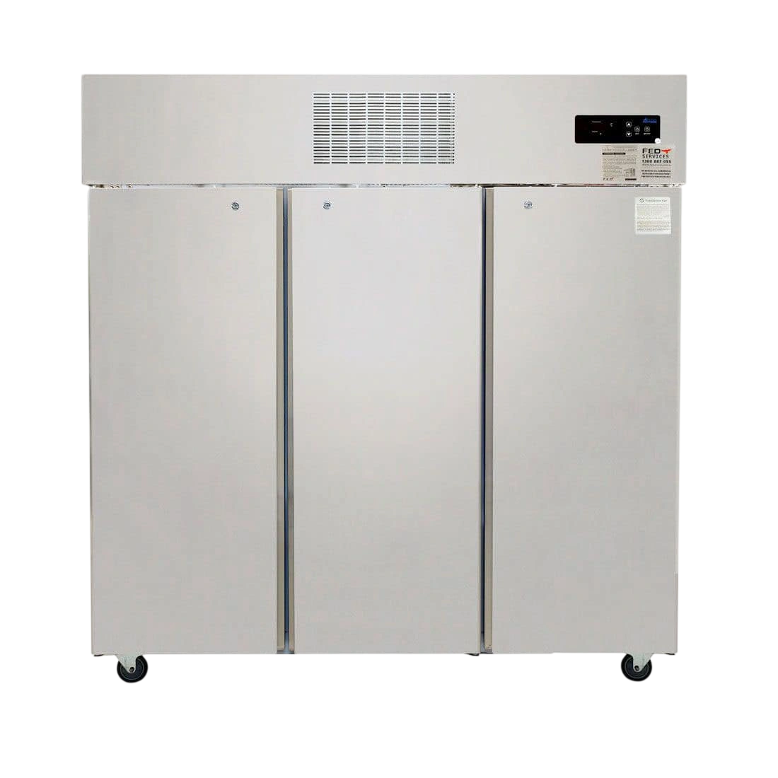 Thermaster SUC1500 Tropical 3 Door Stainless Steel Fridge – 1500L