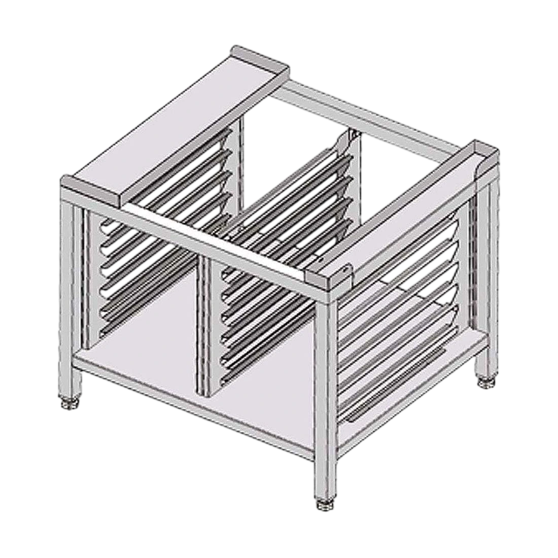 Fagor SH-11-B Stand with 12 sets of guides to hold 1/1GN trays
