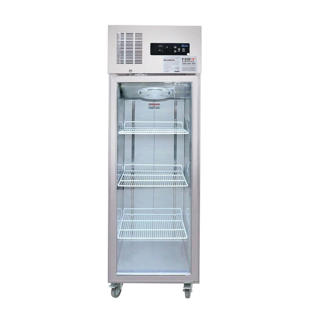 Thermaster SUCG500 Single Glass Door Display Fridge – 500L | 2–5°C commercial kitchen equipment
