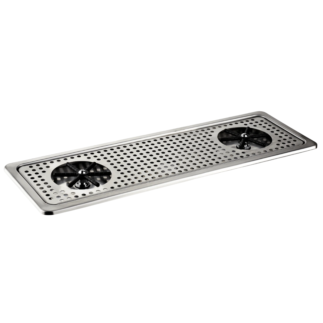 Sunmixer T9860-C-DF Double Glass Rinser Counter Top – 304 SS, Dual Station commercial kitchen equipment