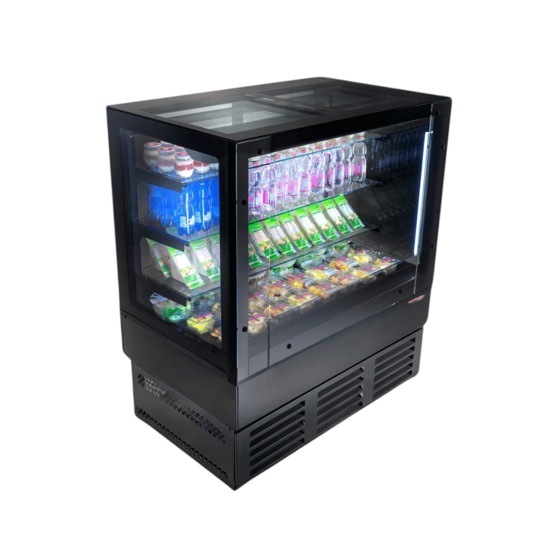 Tecnodom TDEVO-120V EVO Grab'n Go Refrigerated Square Display commercial kitchen equipment