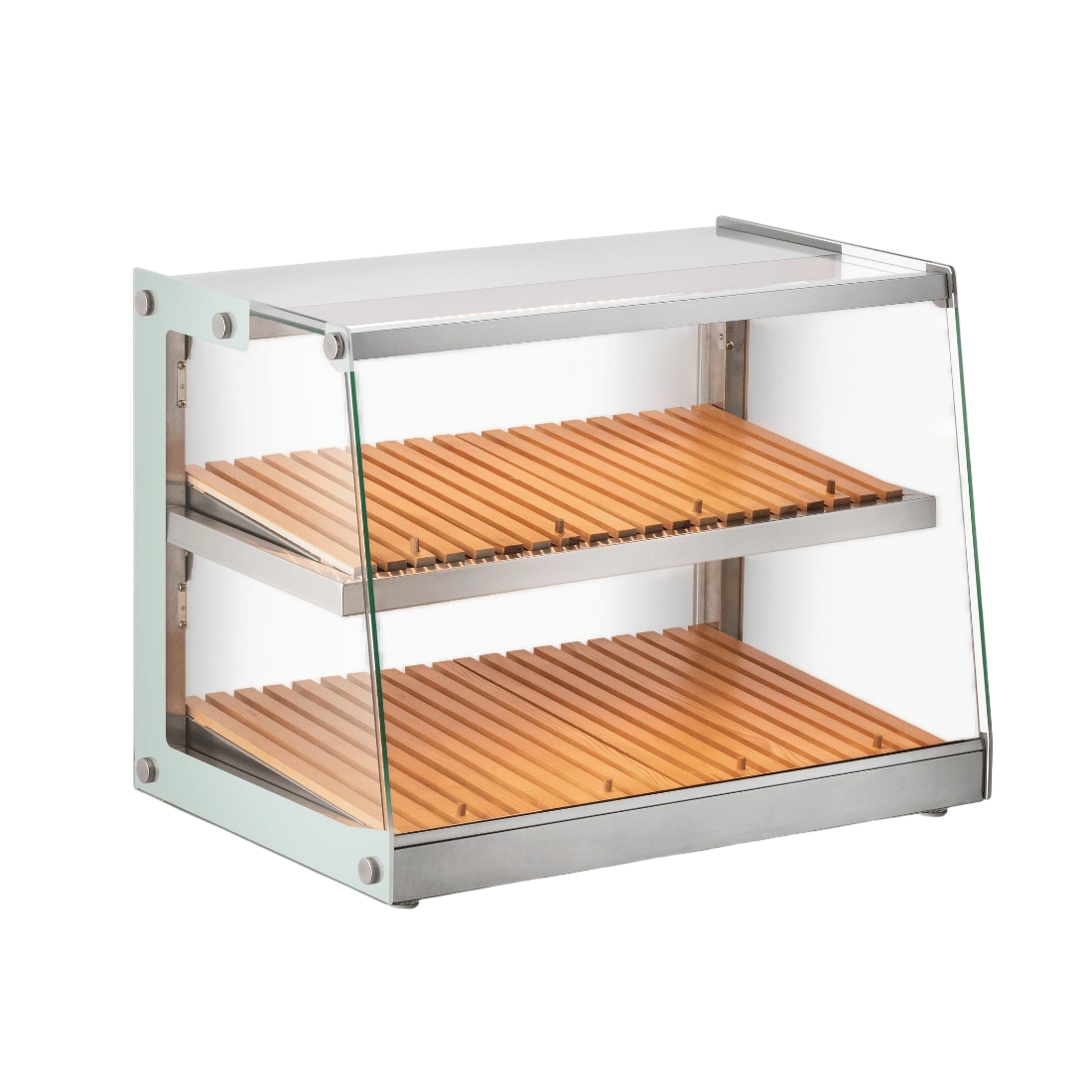 Bonvue ADS-150 Ambient Benchtop Display – 150L, LED & Bamboo Shelf commercial kitchen equipment