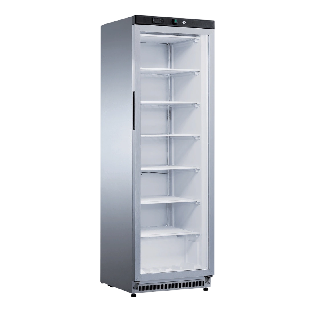 FED-X XF400SG 340L Single Glass Door Display Freezer – Stainless, Digital, Eco-Friendly commercial kitchen equipment