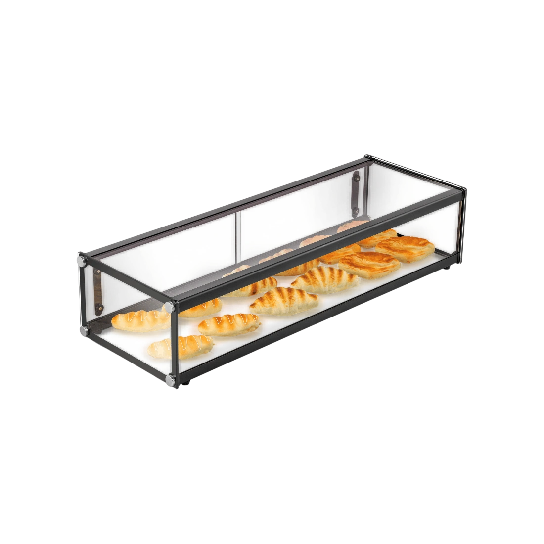 Bonvue AD1-900 Pre-Assembled Single Layer Ambient Display Showcase – 48L, 920mm commercial kitchen equipment