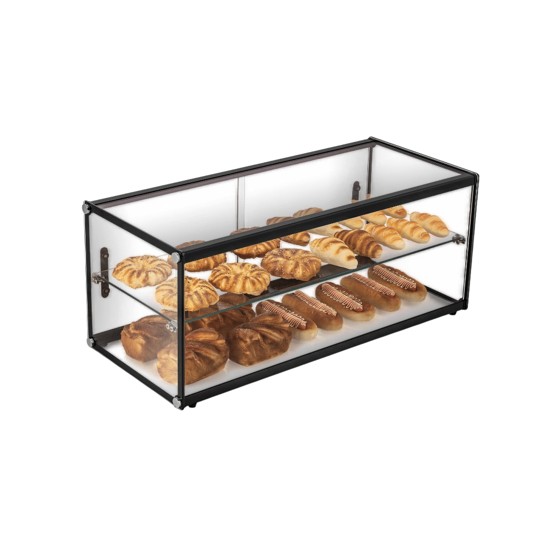 Bonvue Pre-assembled Two Layer Ambient Showcase - AD2-900 commercial kitchen equipment