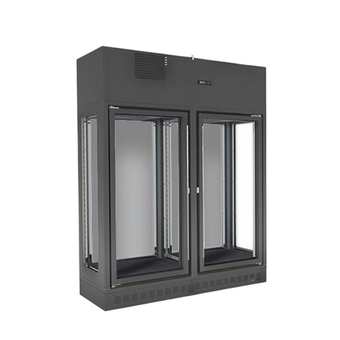 Fagor FWC-2302-1CB Wine Cellar – 2 Door Single Zone, 126 Bottles, Black commercial kitchen equipment