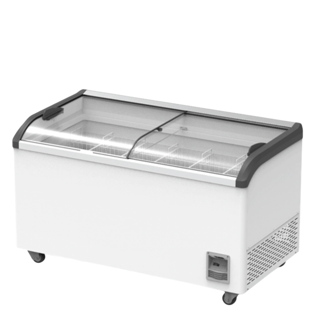 Thermaster SD-506K Heavy Duty Supermarket Glass Sliding Lid Freezer 506L commercial kitchen equipment