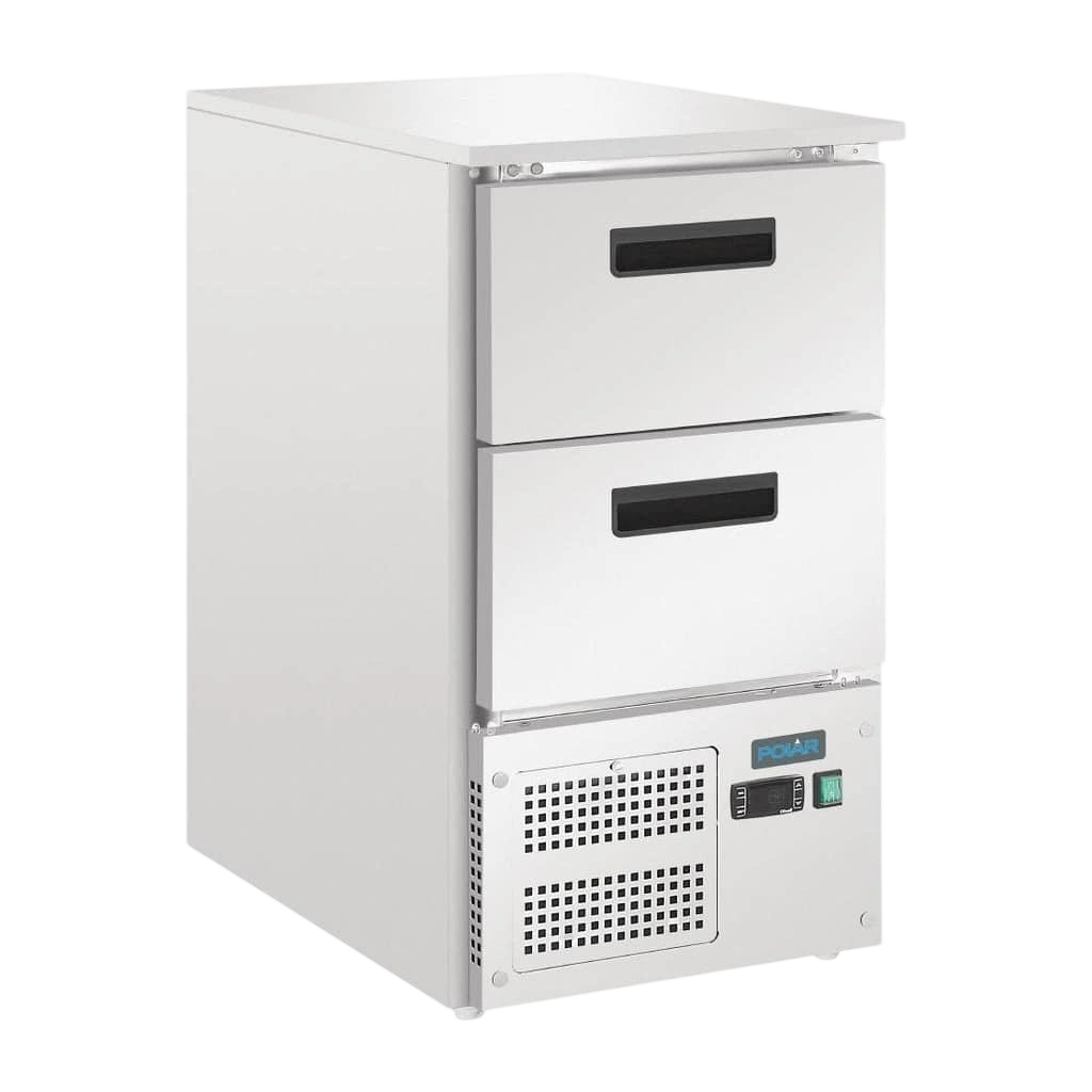 Polar GH332-A G-Series Counter Fridge – 2×1/1 GN Drawers 65L commercial kitchen equipment