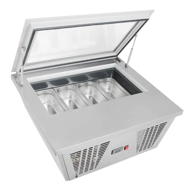 Polar GK068-A G-Series Countertop Scoop Freezer – 4 x 5L Gelato Pans, 87L commercial kitchen equipment