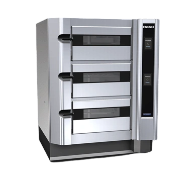 Rotel AUR3M3D3S - VTL Advantage 3 Deck, 3 Split Bakery Oven commercial kitchen equipment