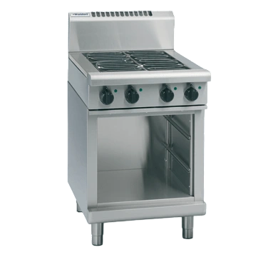 Waldorf RN8400E-CB Electric Cooktop | 4 x 2.4kW Elements | 600mm | Cabinet Base commercial kitchen equipment