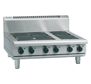 Waldorf RN8600E-B Electric Cooktop | 900mm Bench Model – 6 Elements commercial kitchen equipment