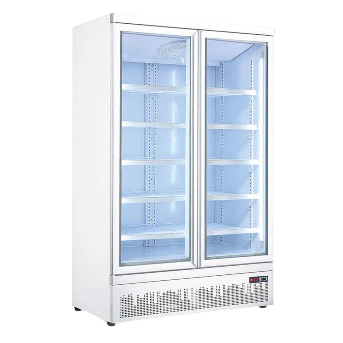 Thermaster LG-1000GBM Double Door Supermarket Fridge – 1000L commercial kitchen equipment