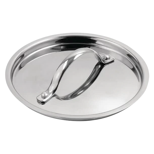 Vogue Y423 Tri-Wall Saucepan Lid – 160mm Stainless Steel & Aluminium commercial kitchen equipment