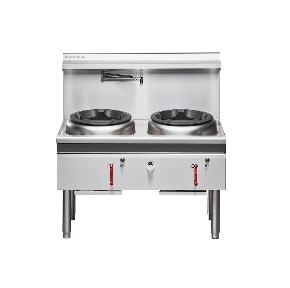 Cobra CW2H-CD 1200mm Waterless Wok – 2 Burner Gas Cooktop commercial kitchen equipment