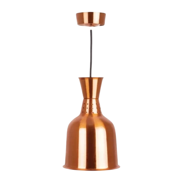 Apuro DR755-A Heat Shade – Brass Finish, 250W, Domed Food Warmer commercial kitchen equipment