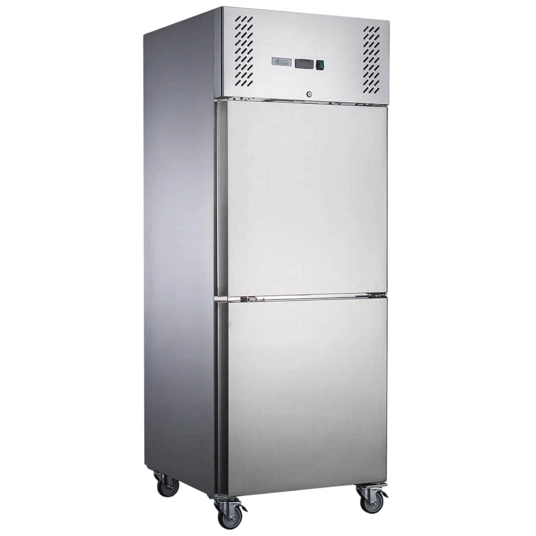 FED-X XURC650S1V Two Door Stainless Upright Fridge – 650L, Fan Forced, GN2/1