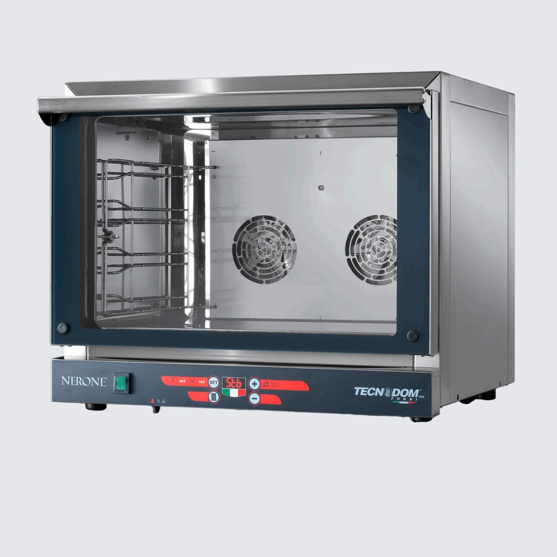 Tecnodom TDE-4CGND Digital Convection Oven – 4x GN 1/1 Trays commercial kitchen equipment