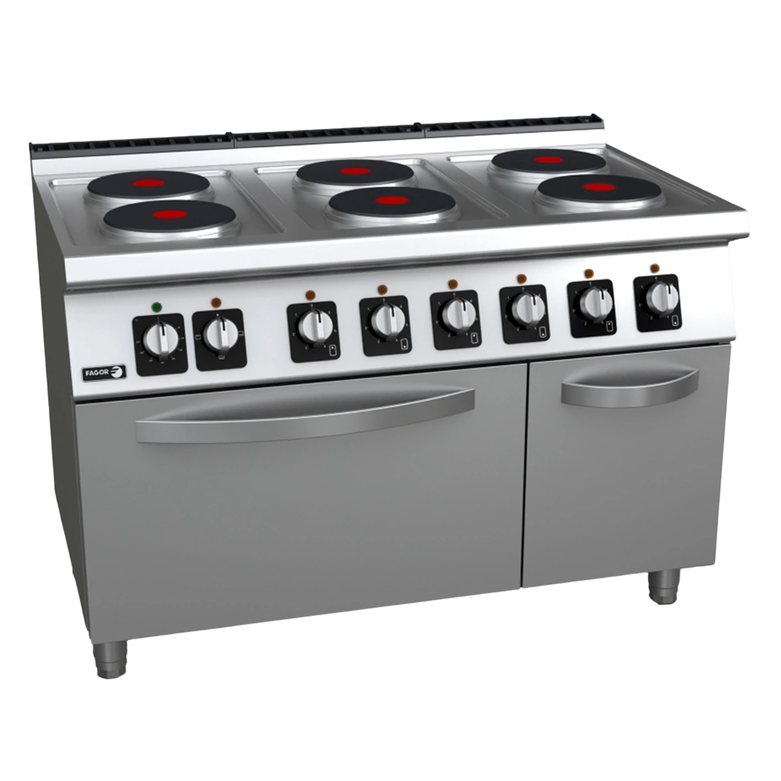 Fagor C-E761 Kore 700 Series Electric 6 Burners with oven