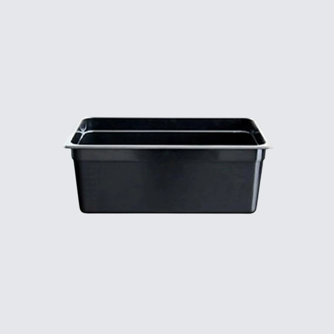 FED JW-P112B Black Poly Gastronorm Pan – 1/1 GN x 65mm, Heavy Duty commercial kitchen equipment