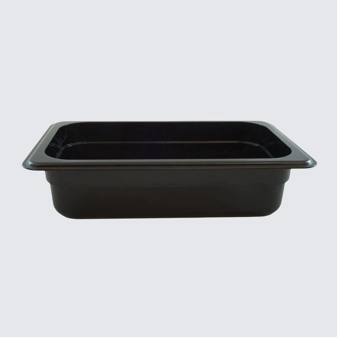 FED JW-P132B Black Poly Gastronorm Pan – 1/3 GN x 65mm, Heavy Duty commercial kitchen equipment
