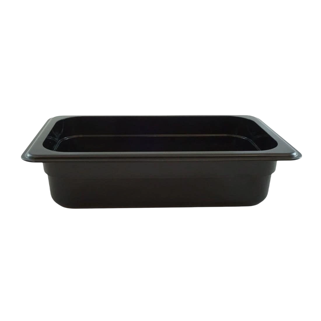 Modular Systems JW-P132B black polypropylene GN 1/3 pan 65mm deep