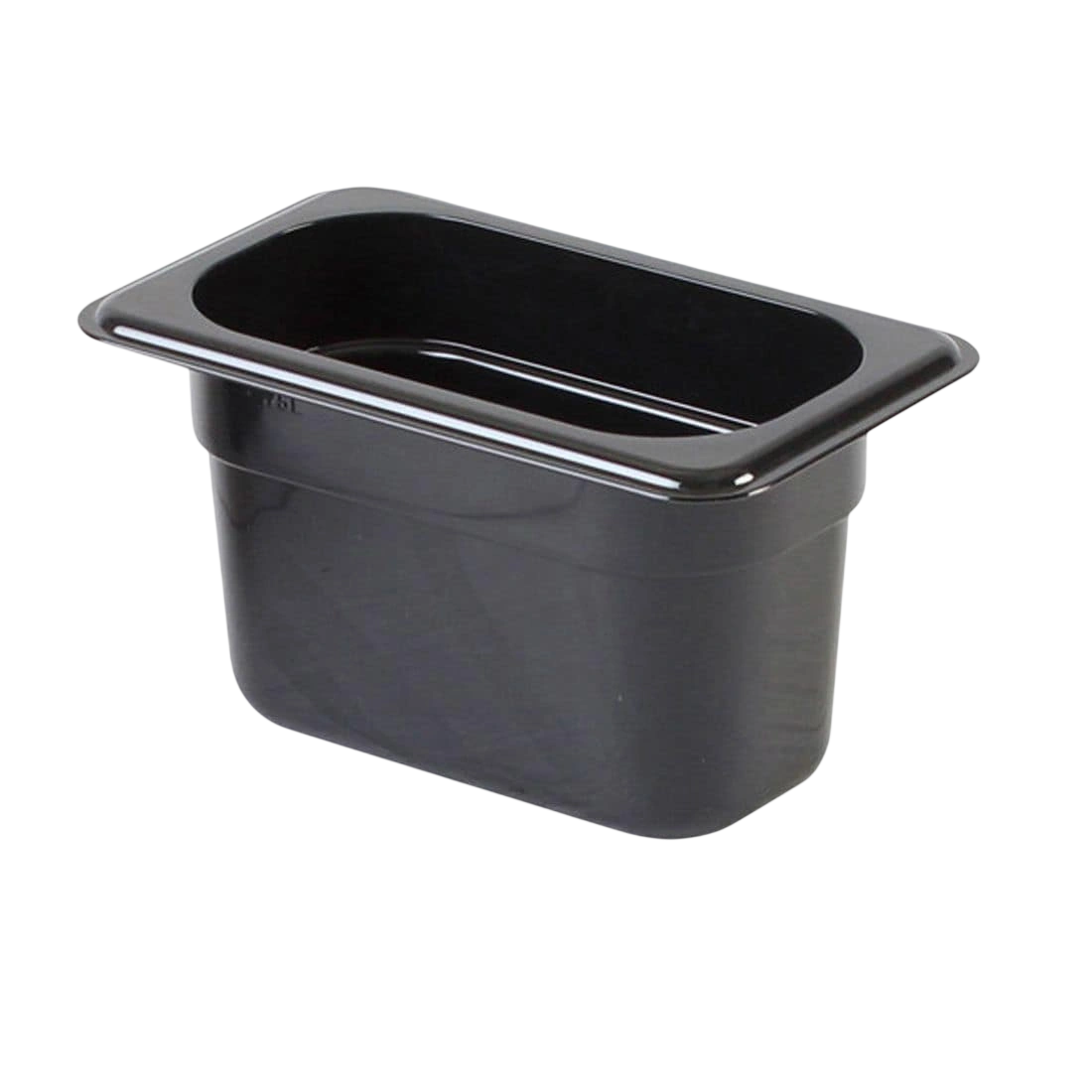 Modular Systems JW-P192B black polypropylene GN 1/9 pan 65mm deep