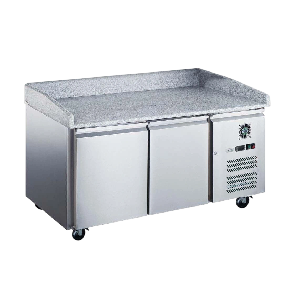 FED-X XPZ2600TN Saladette – 390L 2-Door Prep Fridge on Castors | Commercial commercial kitchen equipment