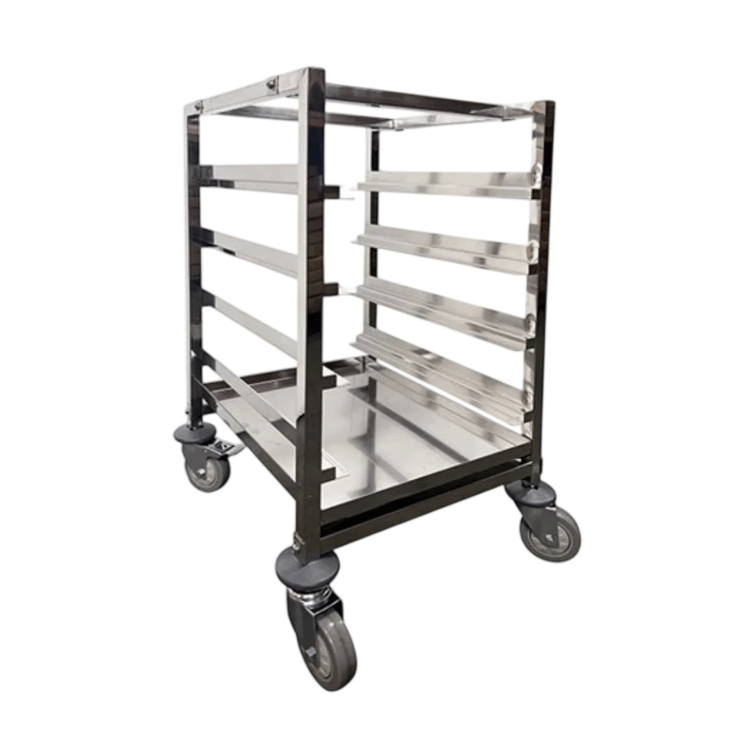 FED 415771 Glasswasher Basket Trolley – 4 Tray Stainless | Ideal for Commercial Dishwashing commercial kitchen equipment