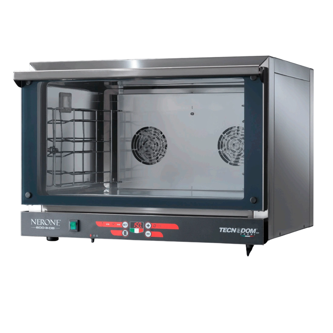 Tecnodom TDE-3BD Digital Convection Oven – 3 x 600x400mm Trays, 15A Plug commercial kitchen equipment