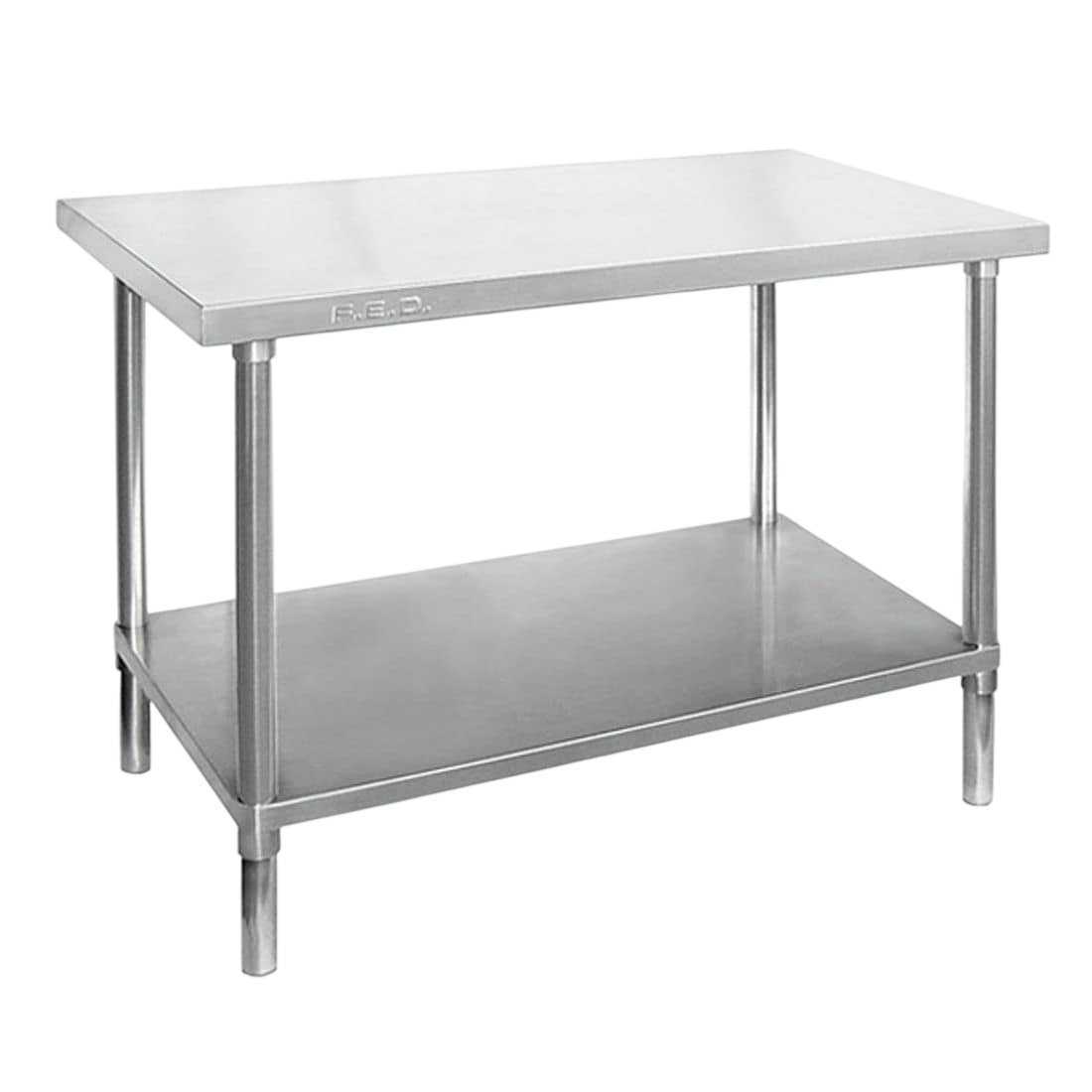 Modular Systems WB7-0800/A stainless workbench with solid undershelf