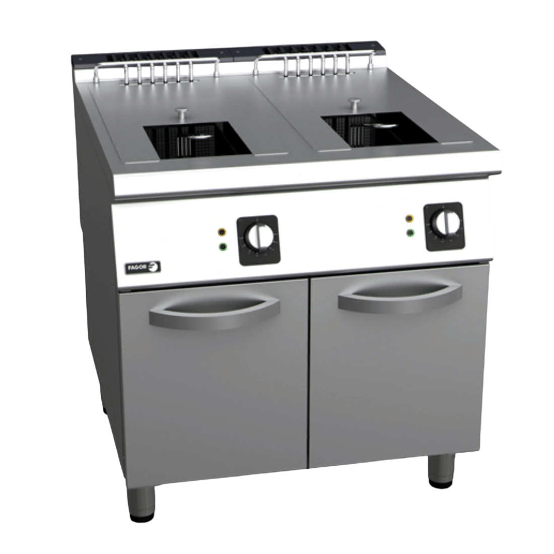Fagor F-E9221 Electric Fryer – 2×21L Twin Tanks, 36kW, 415V commercial kitchen equipment