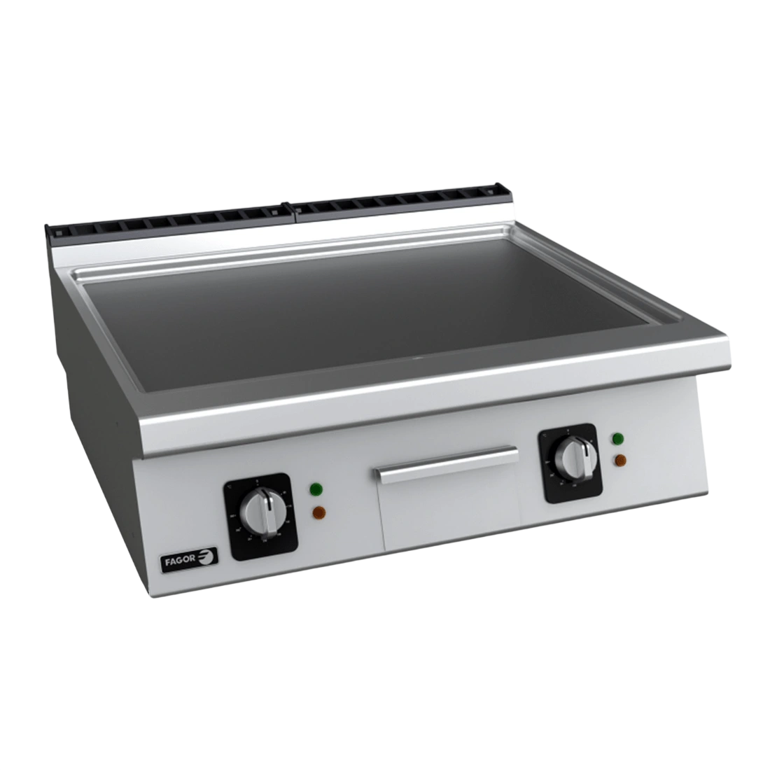 Fagor FT-E710CL Chrome Electric Griddle – 800mm, 10kW, Bench Top commercial kitchen equipment