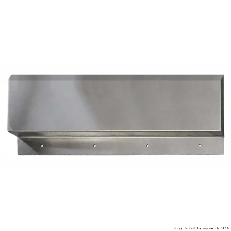 FED Splashback Extension – Premium 700 Bench Right Side WBB7-SB commercial kitchen equipment