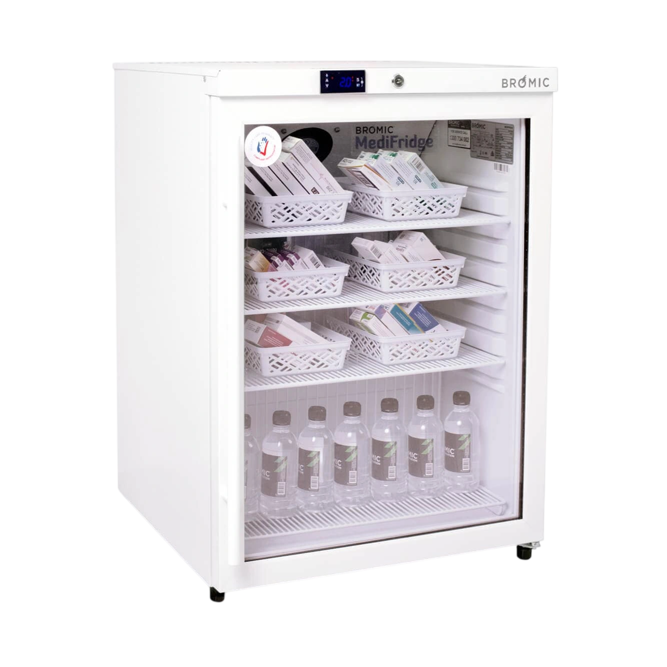 Bromic MED0140GD-NR Vaccine Fridge – 145L, Pharmacy Guild Approved commercial kitchen equipment