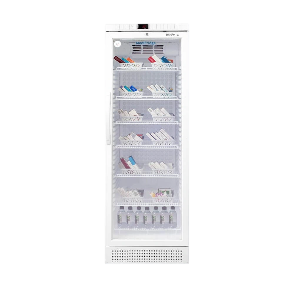 Bromic 3736218-NR MED0374GD-NR MediFridge Vaccine Chiller – 372L Glass Door
