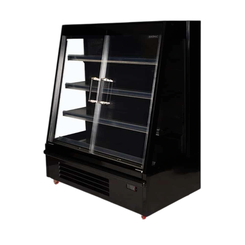Bromic SVM1250HD-NR Semi-Vertical Multideck Fridge – 443L | Glass Doors commercial kitchen equipment