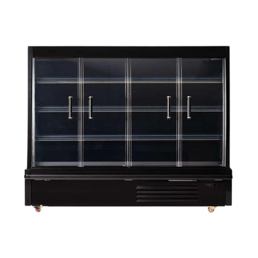 Bromic 3335641-NR SVM1875HD-NR 4-Door Semi Vertical Display Fridge – 664L | Retail Use