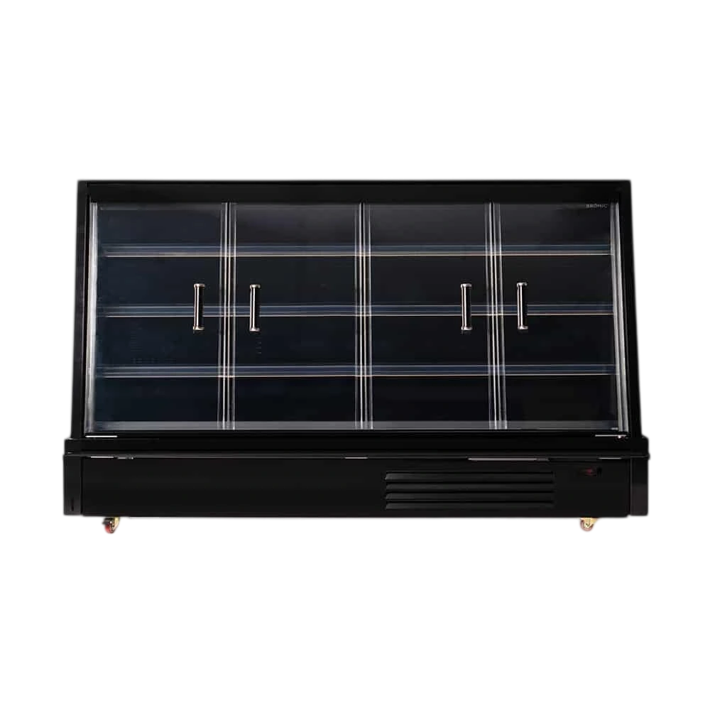 Bromic 3335642-NR SVM2500HD-NR 4-Door Semi Vertical Multideck Fridge – 885L | Retail Display
