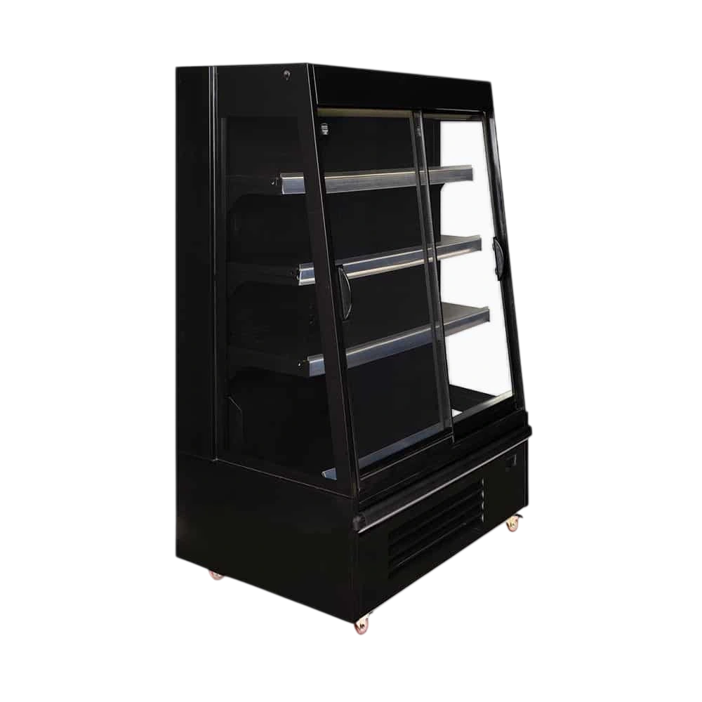 Bromic 3335644-NR SVM1000SD-NR Semi Vertical Display Fridge – 332L, Sliding Doors
