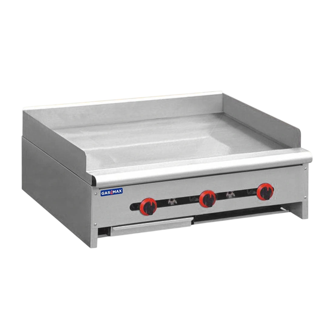 Gasmax RGT-36E 3 burner natural gas commercial griddle top
