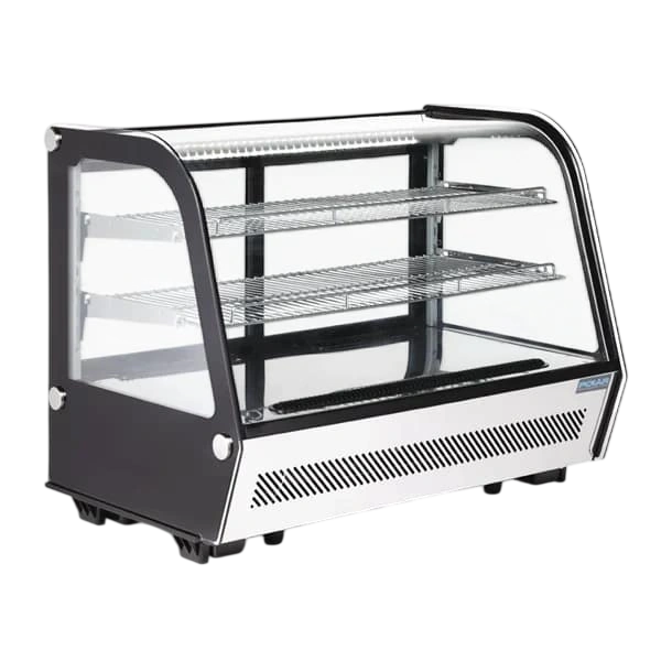 Polar GP291-A G-Series Countertop Display Fridge Black – 160L commercial kitchen equipment