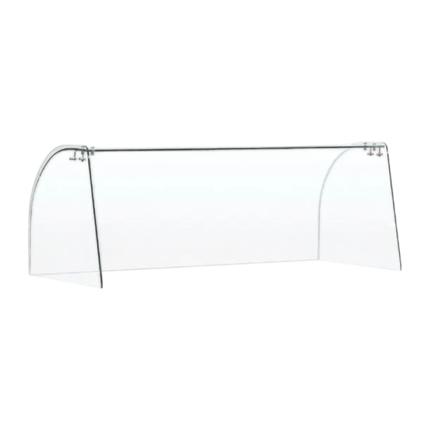 Curved Glass Sneeze Guard Assembly for CT395-A commercial kitchen equipment
