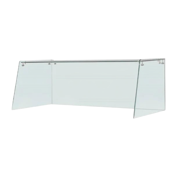 Straight Glass Sneeze Guard Assembly for 3 Door Counter UA018-A commercial kitchen equipment