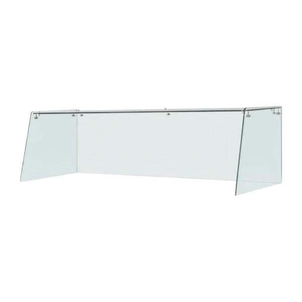 Straight Glass Sneeze Guard Assembly for 4 Door Counter UA019-A commercial kitchen equipment