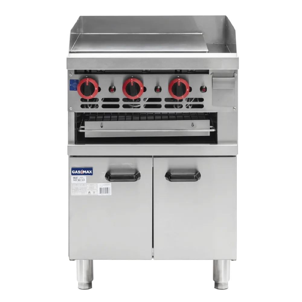 Gasmax GGS-24 Gas Griddle & Toaster with Cabinet – Combo Australia