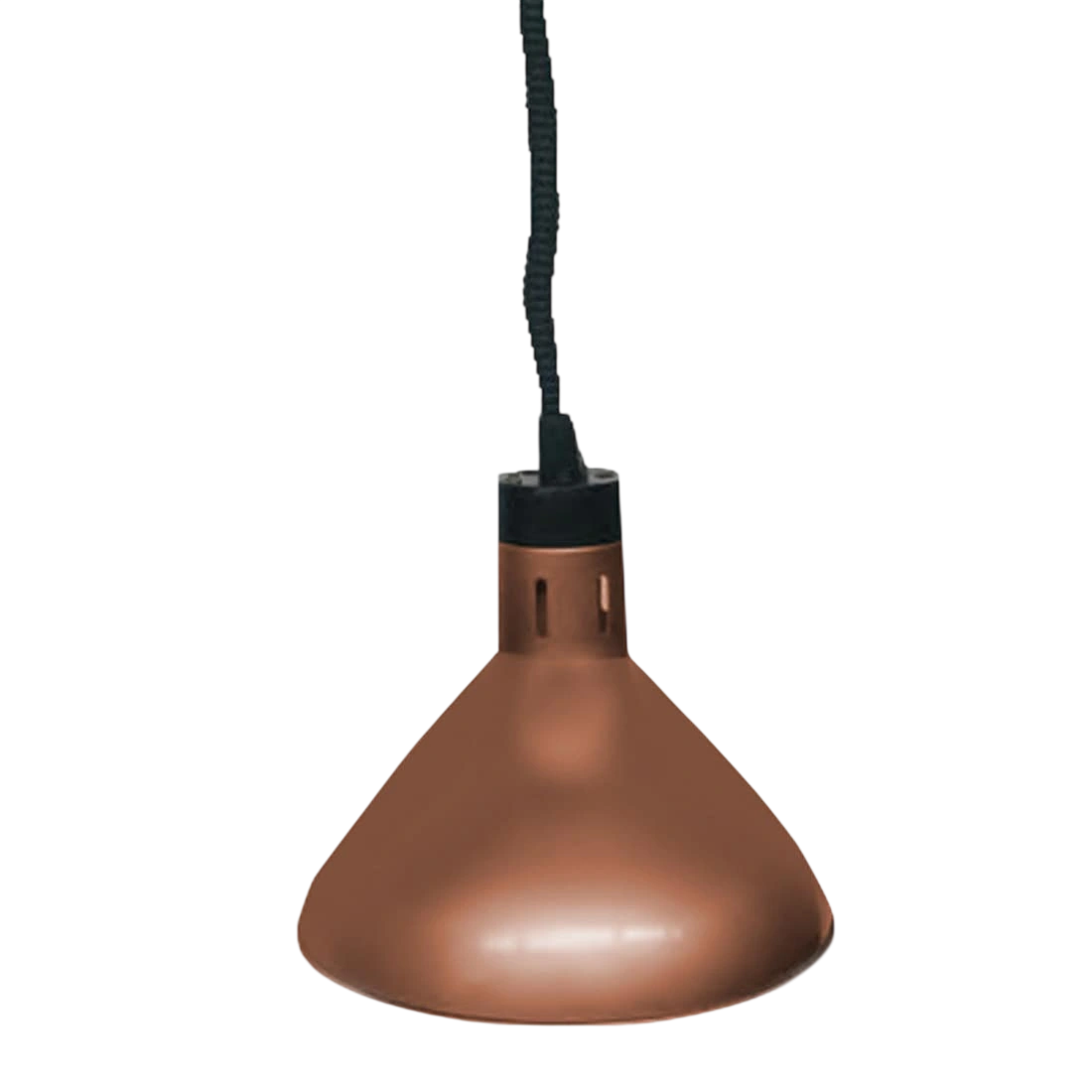 Benchstar HYWBL09 Pull-Down Heat Lamp – Antique Copper 270 mm Round commercial kitchen equipment