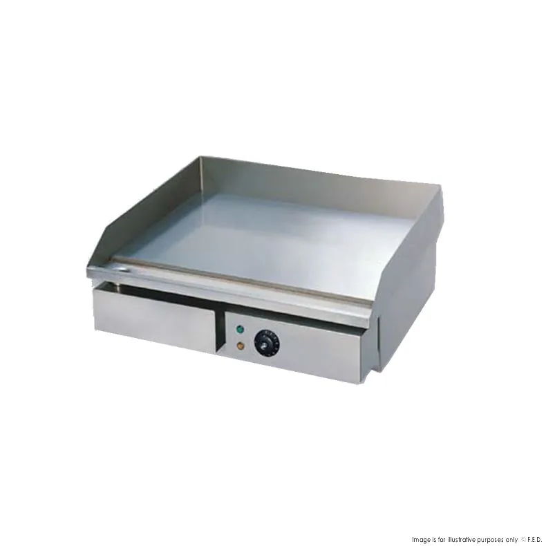 Benchstar FT-818 stainless steel electric griddle 550mm wide