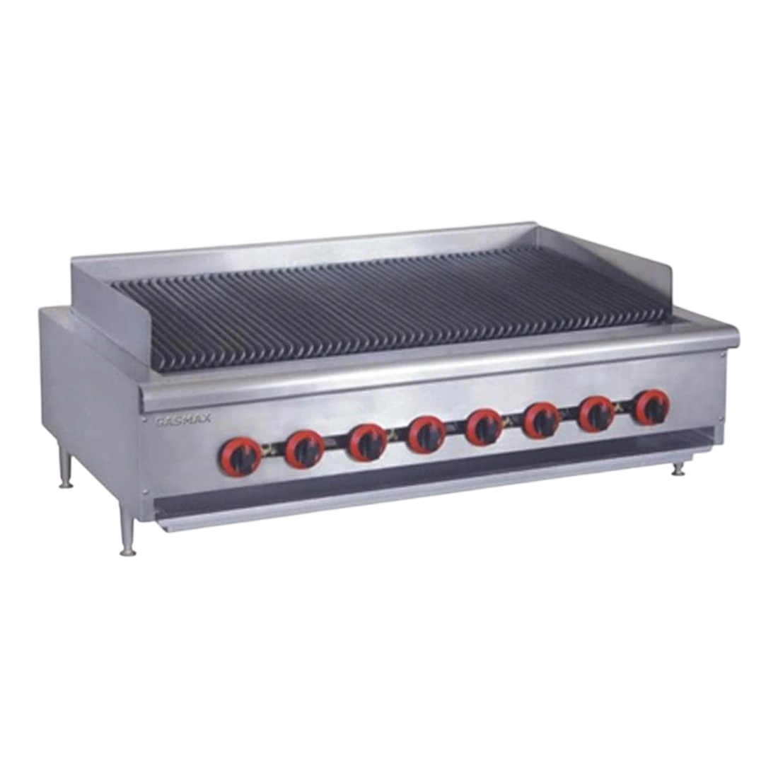 Gasmax QR-48ELPG 8 burner LPG commercial char grill top